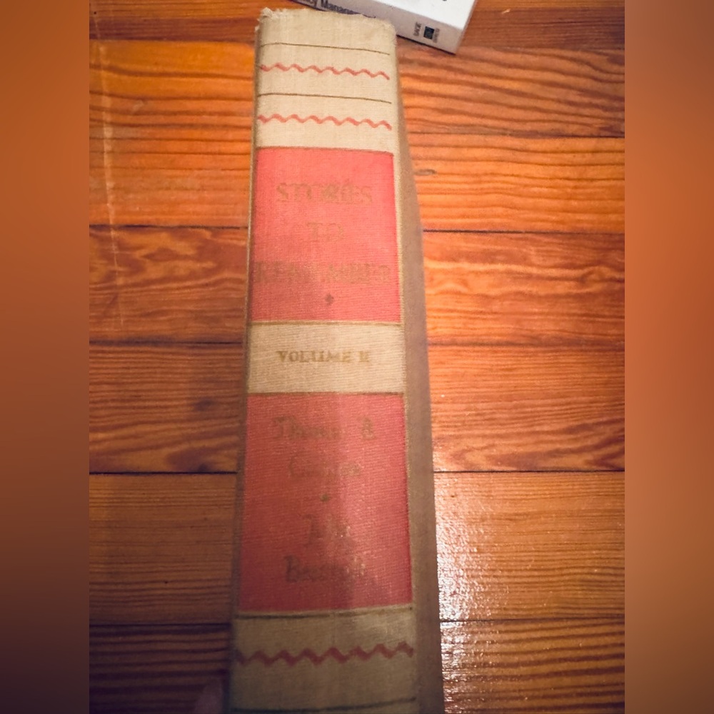 ANTIQUE BOOK Stories to Remember